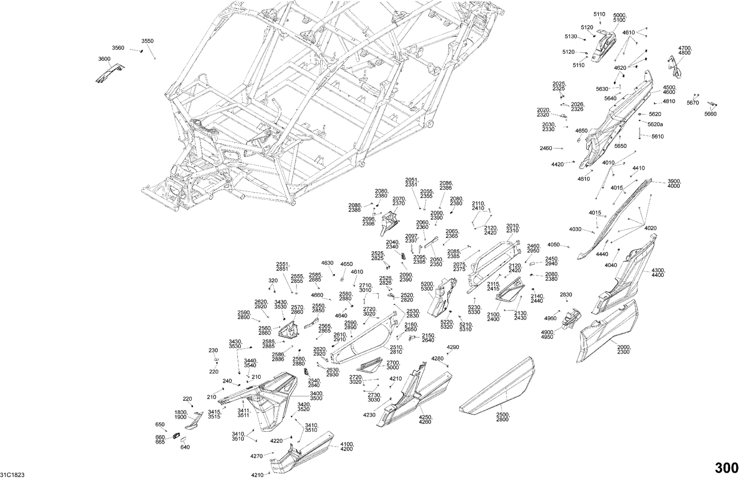 09- Body Parts - Platinum Silver - Package XRS XDS DPS - Side Section