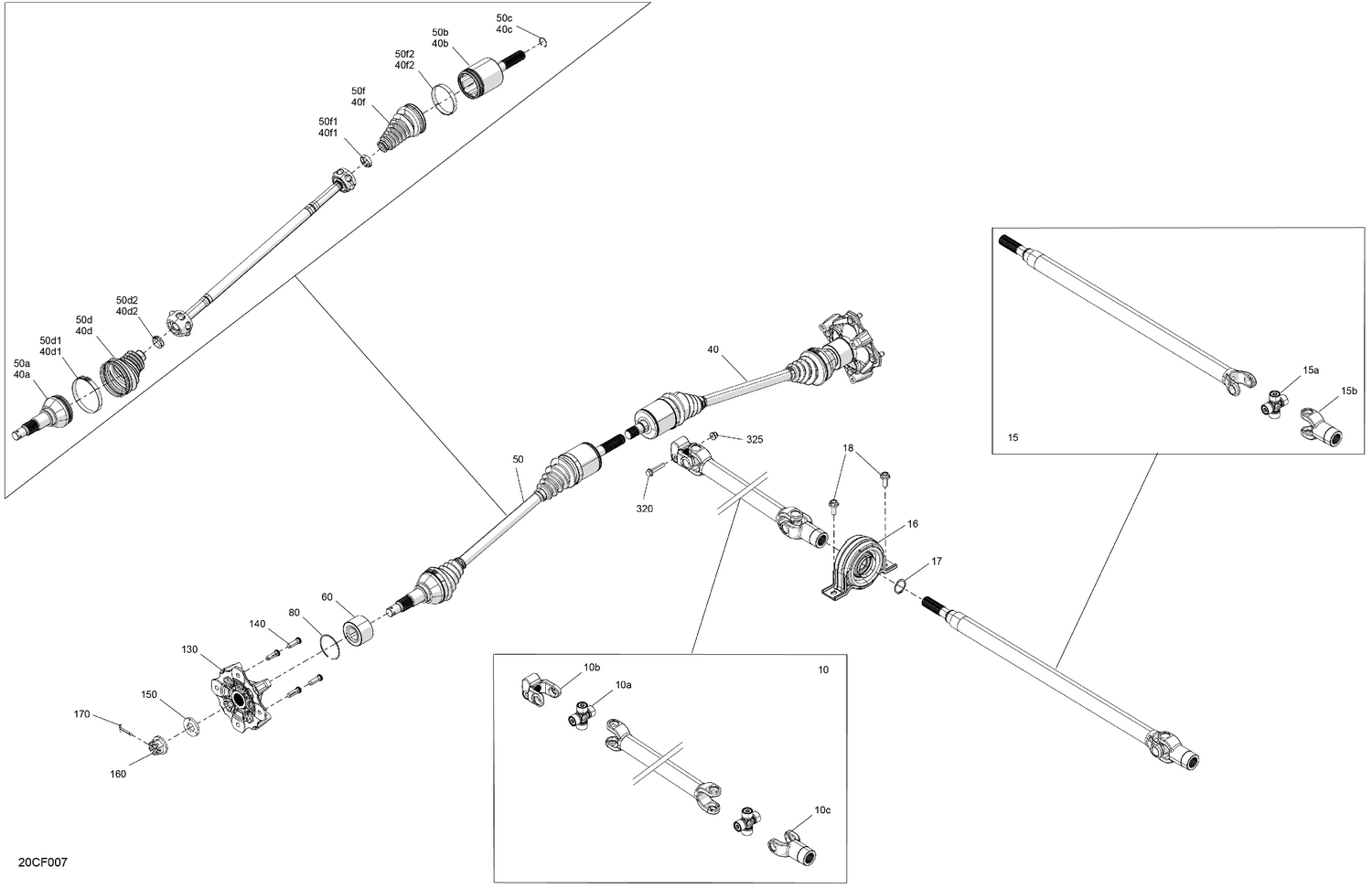 04- Drive - Front - Common Parts