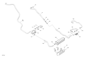 02- Engine - Canister Charcoal Ass'y Schematic