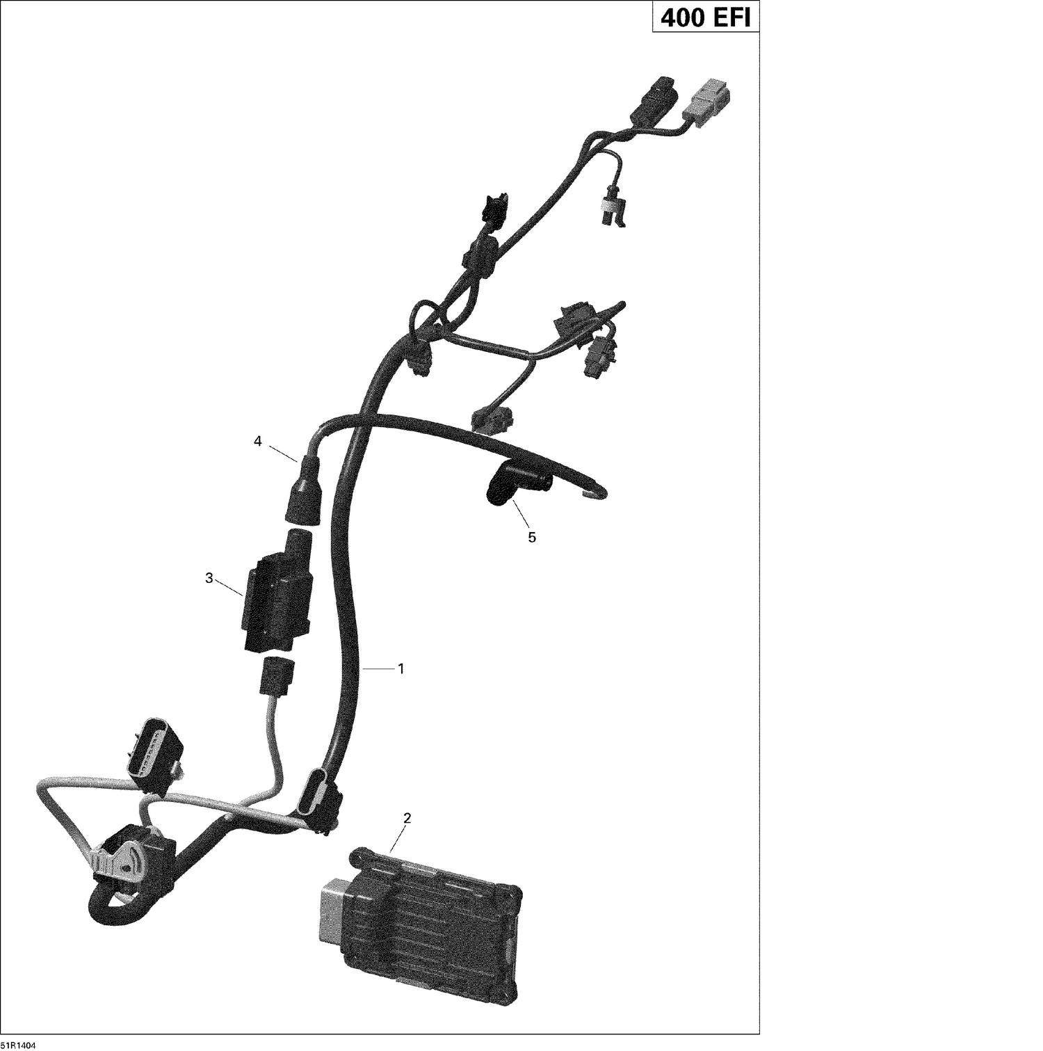 10- Engine Harness And Electronic Module