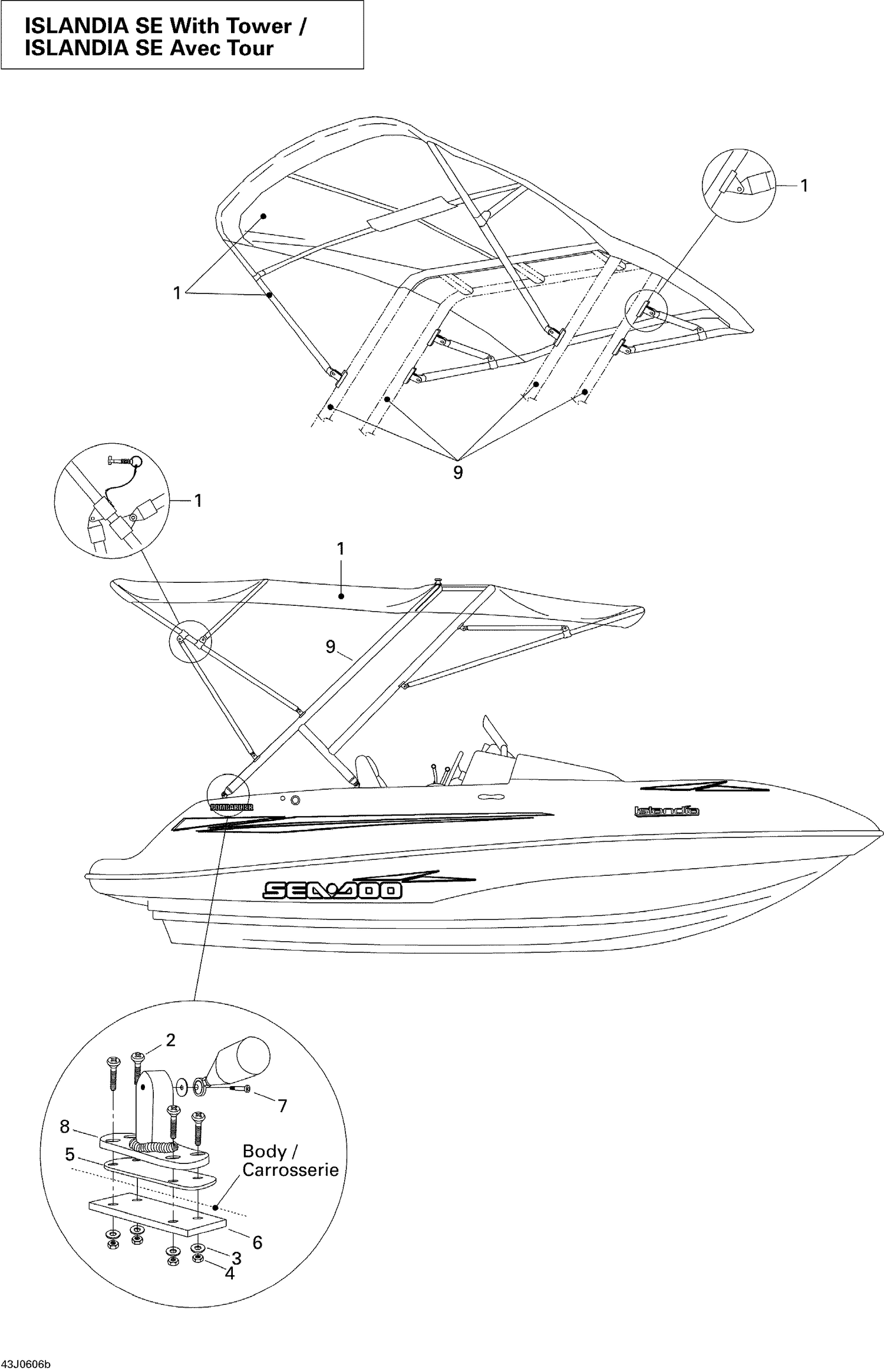 09- Bimini Top SE with Tower