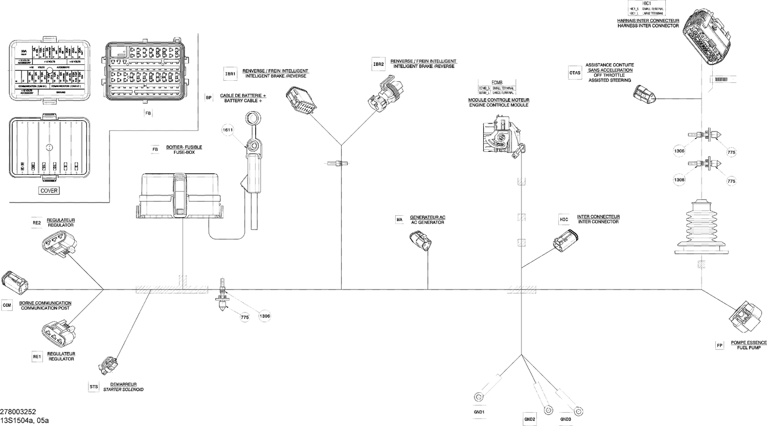 10- Electrical Harness Main_13S1504a