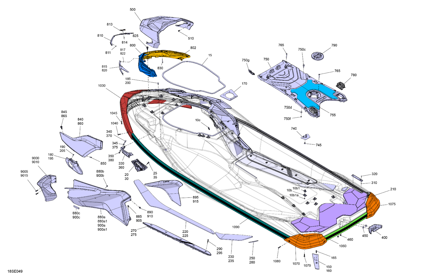 Assembly diagram