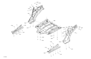 09- Body Maverick Trail - 800  -  Middle Section Schematic