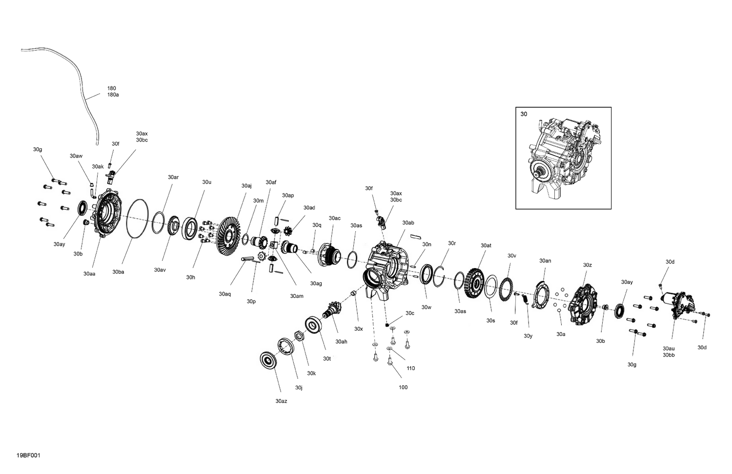 04- Drive - Front - Differential Parts