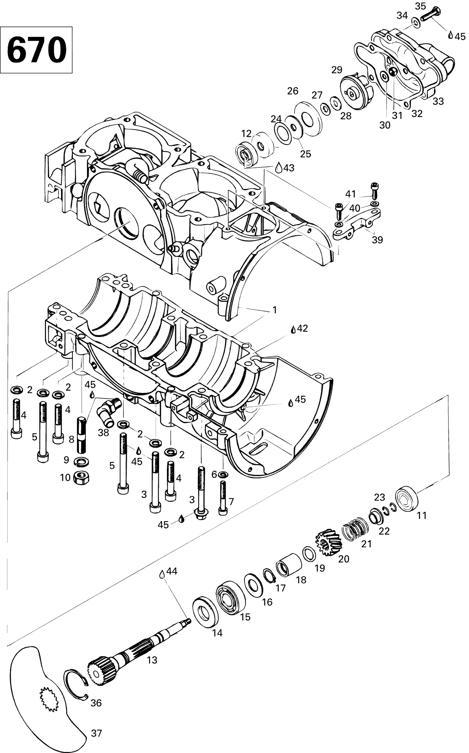 01- Crankcase (670)