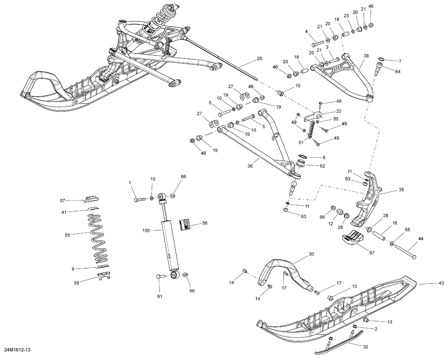 07- Front Suspension And Ski
