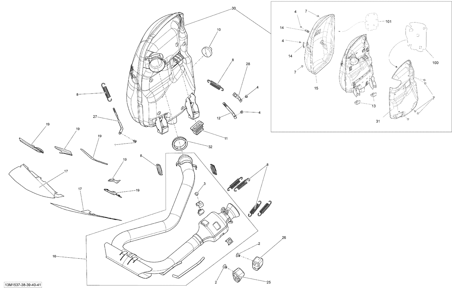 01- Exhaust System _13M1538