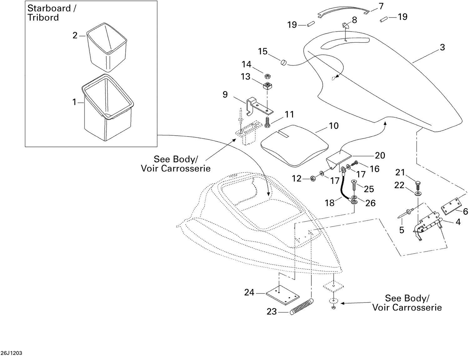 09- Storage Compartment, Front