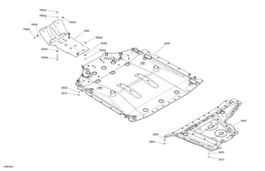 07- Body - Skid Plate Schematic