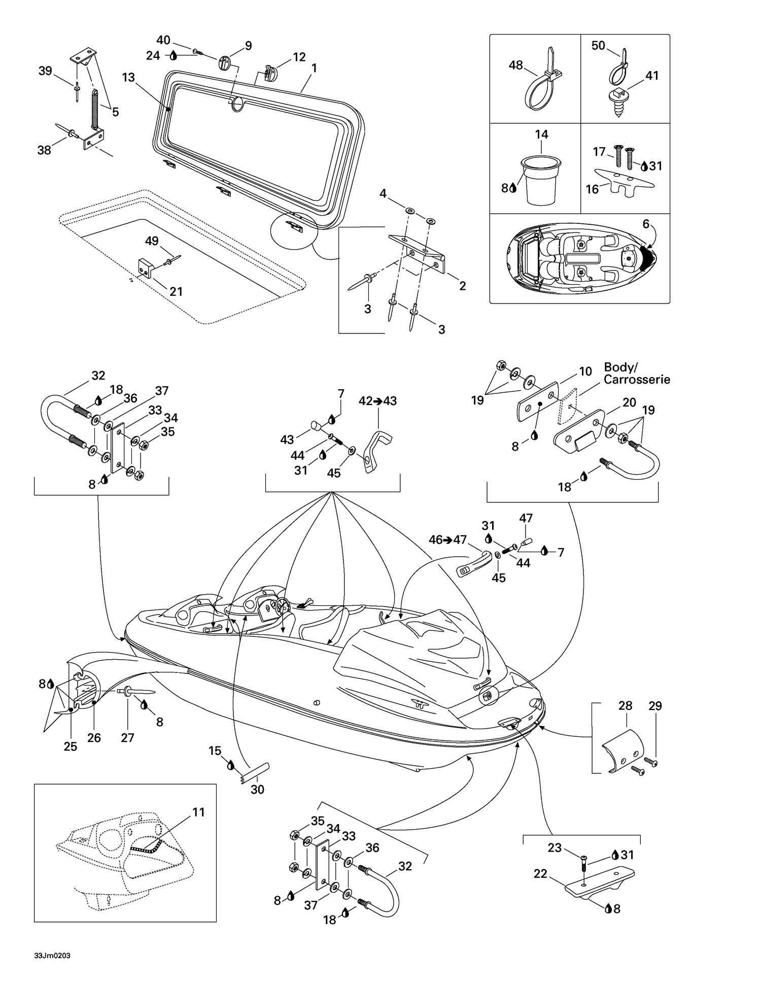 09- Central Cover And Accessories