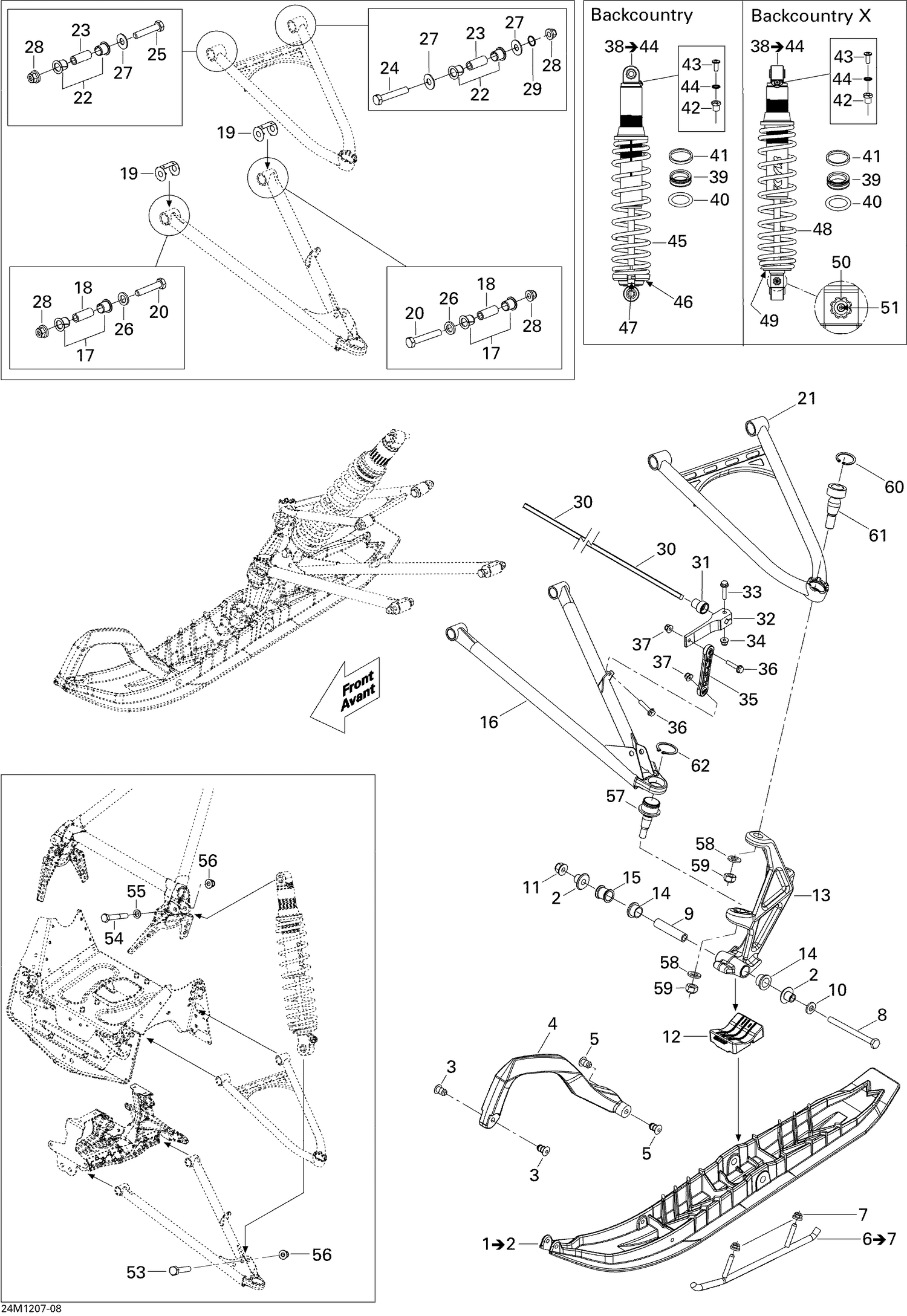 07- Front Suspension And Ski