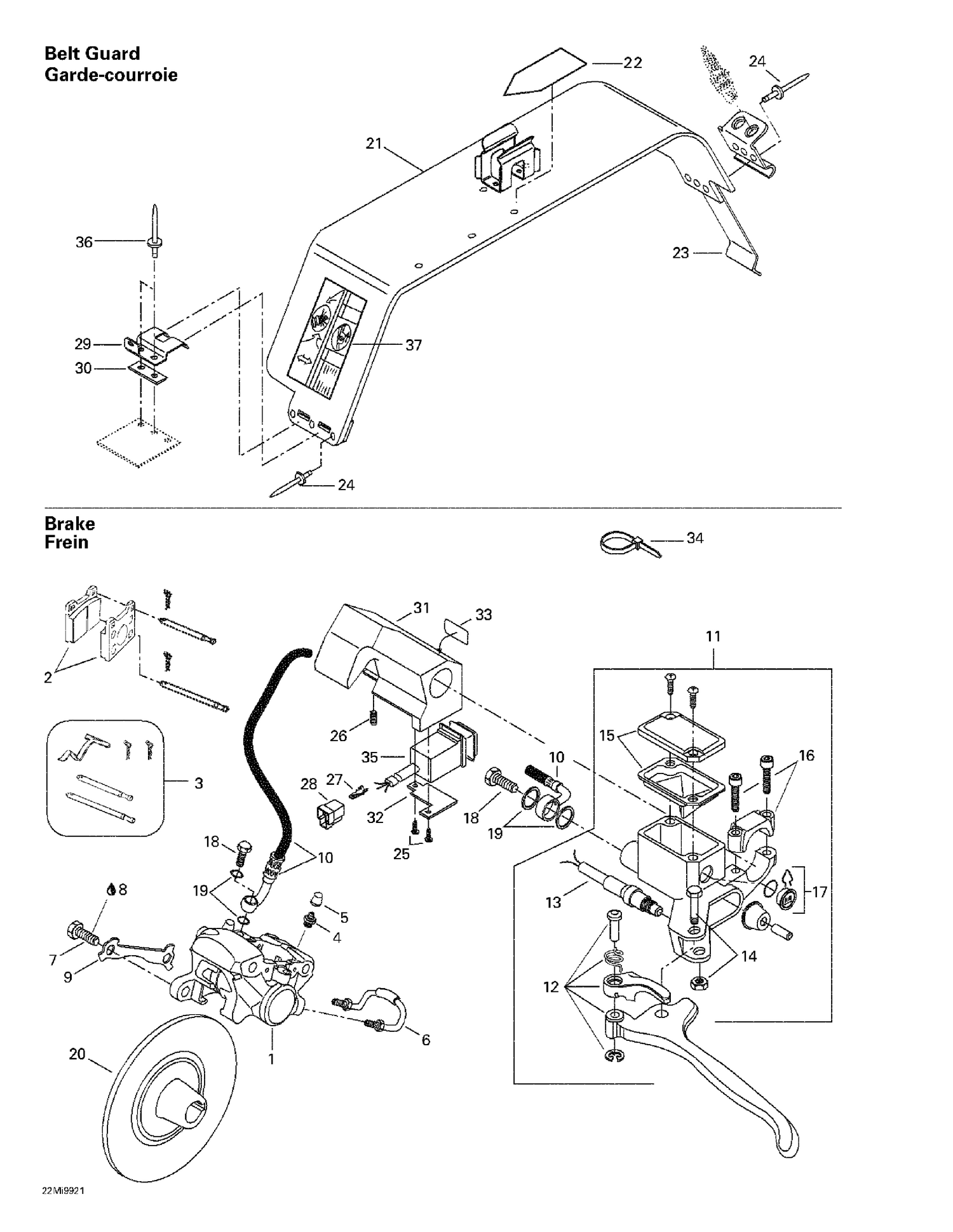 06- Hydraulic Brake And Belt Guard
