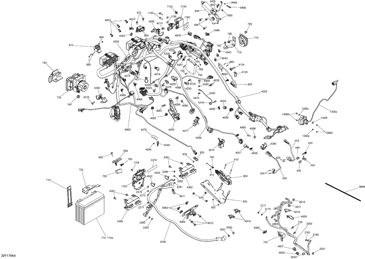 10- Electrical System - Lower - T, LTD