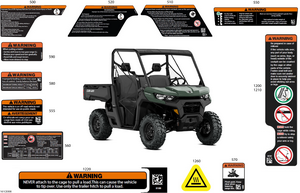 07- Body - Warning Decals Schematic