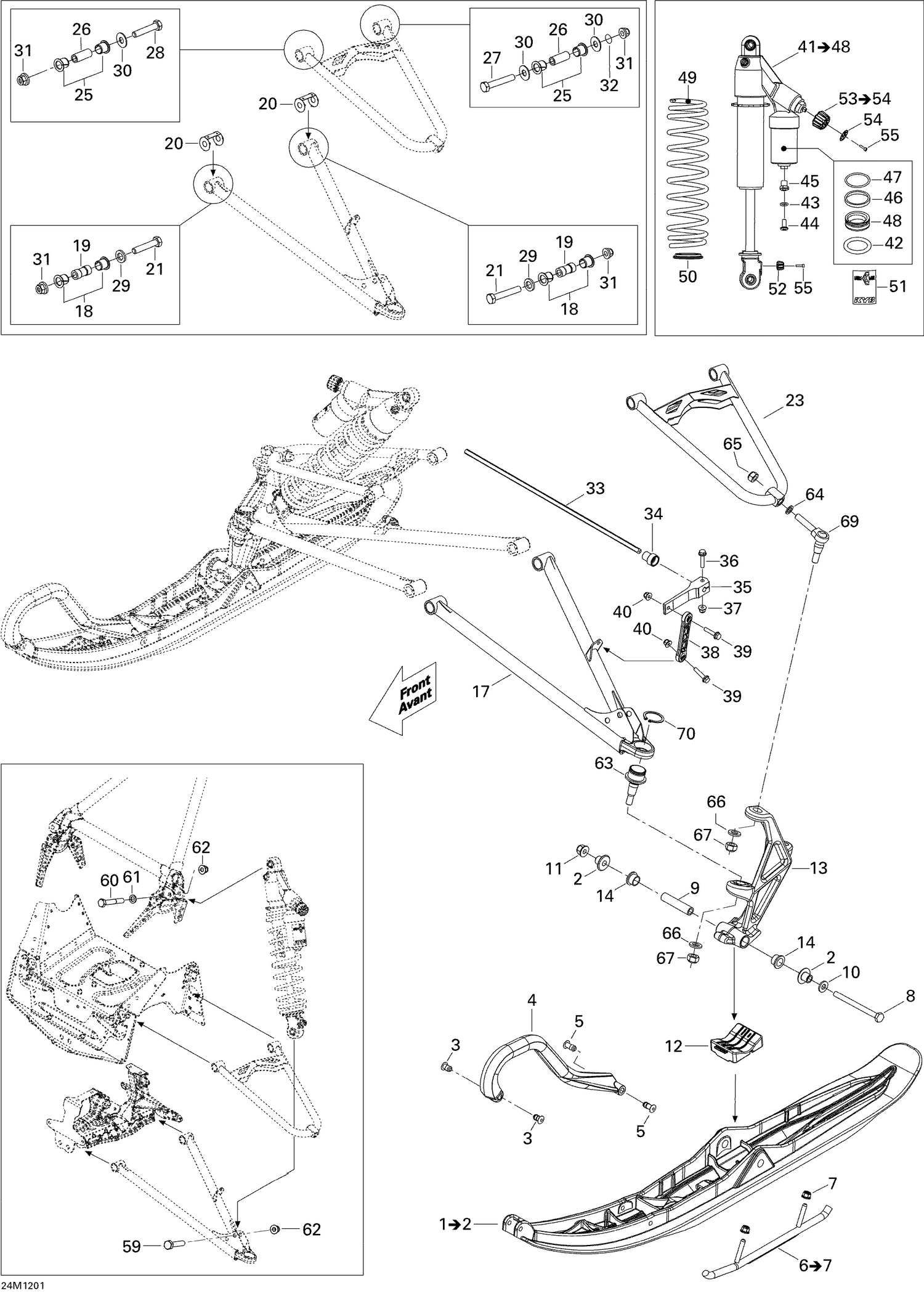 07- Front Suspension And Ski