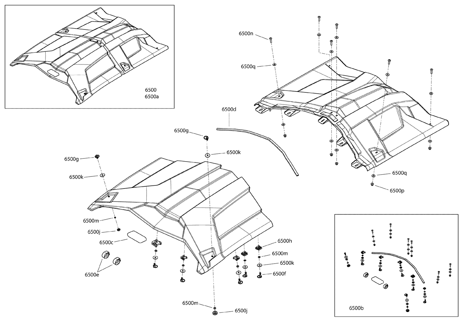 09- Body - Roof Section - All Colors