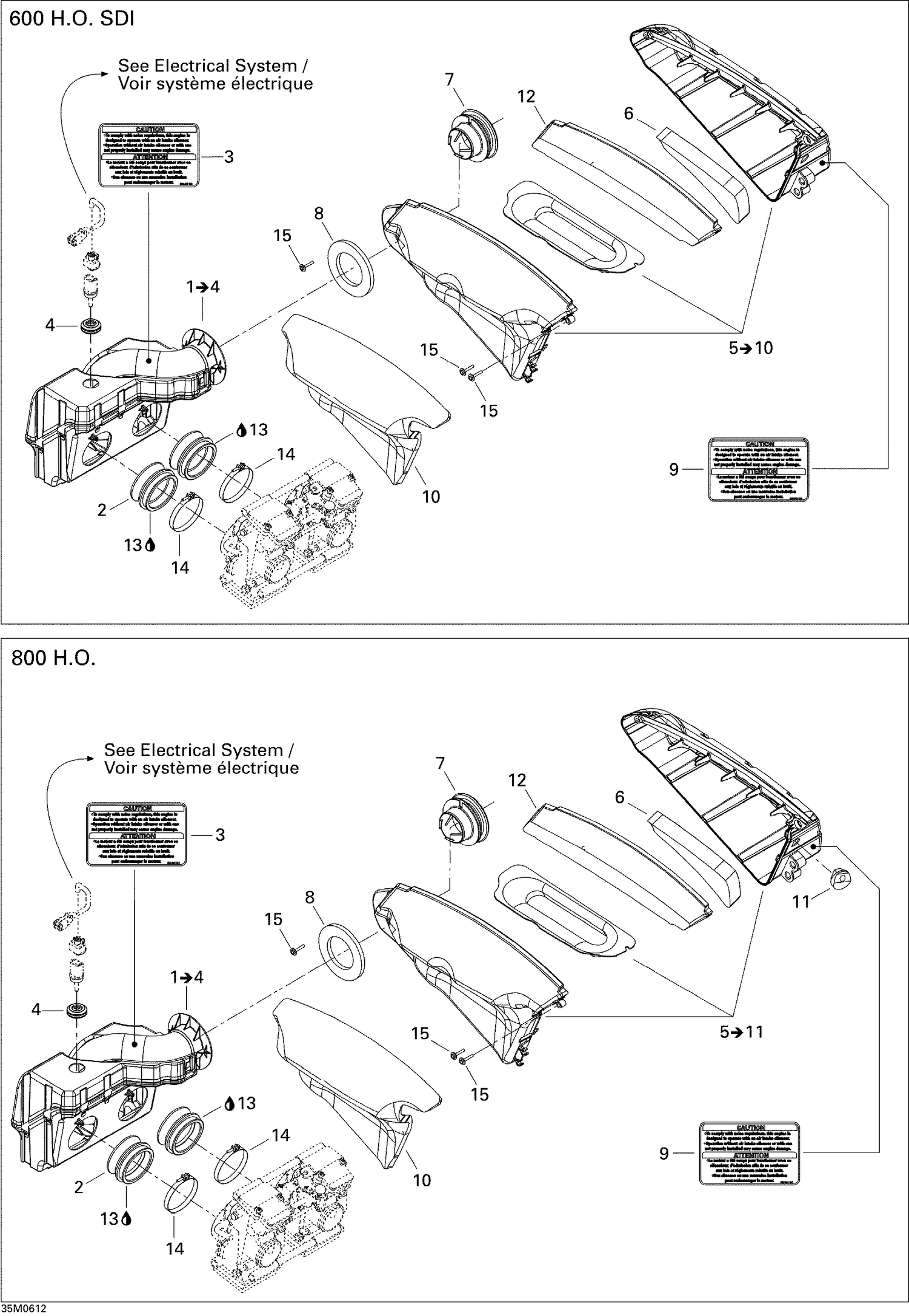 02- Air Intake System 800HO