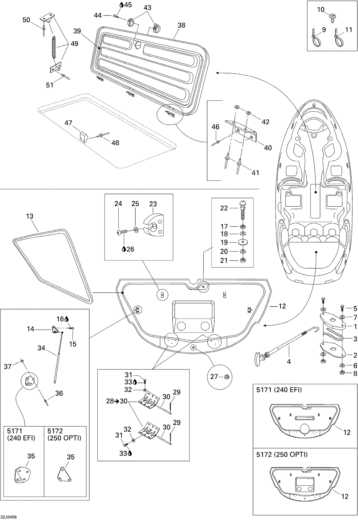 09- Engine Compartment and Central Cover