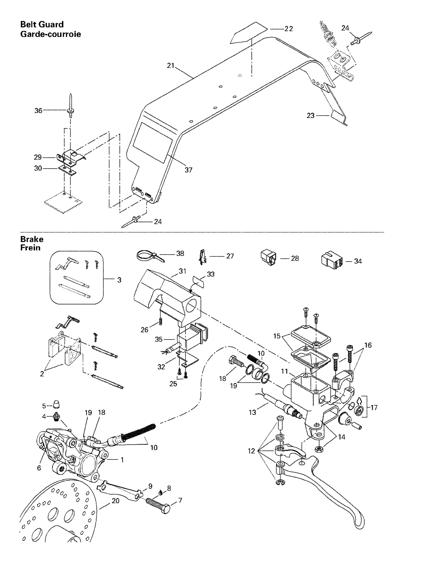 06- Hydraulic Brake And Belt Guard