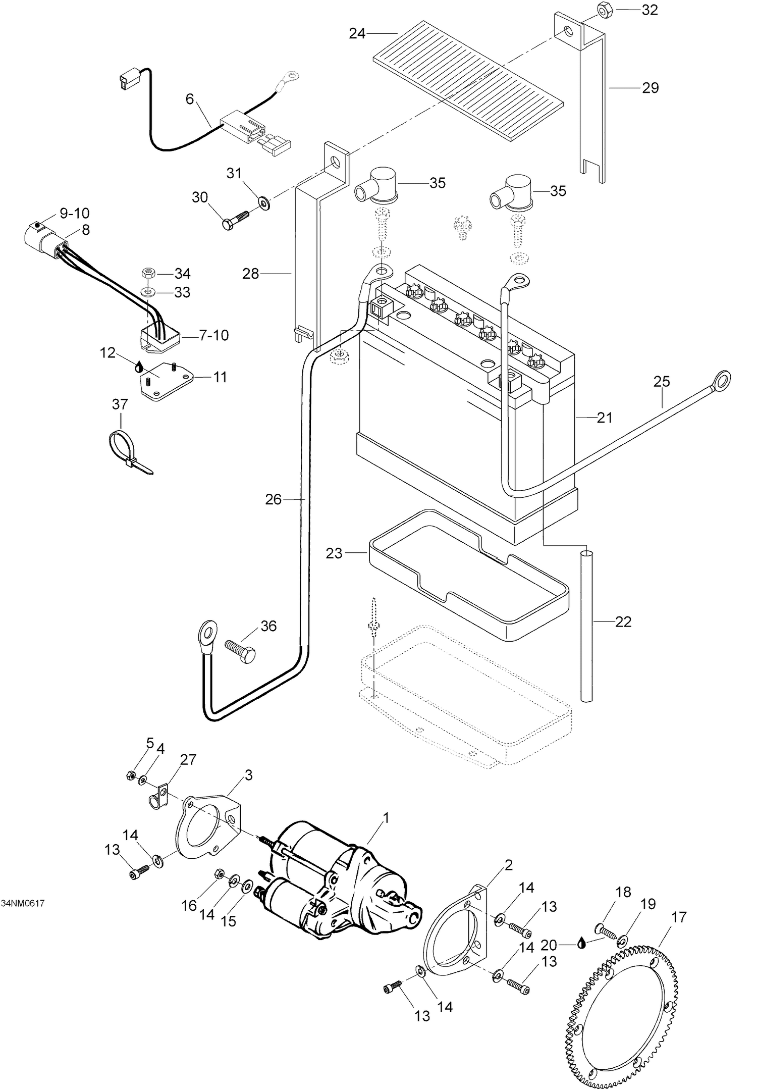 10- Battery And Starter
