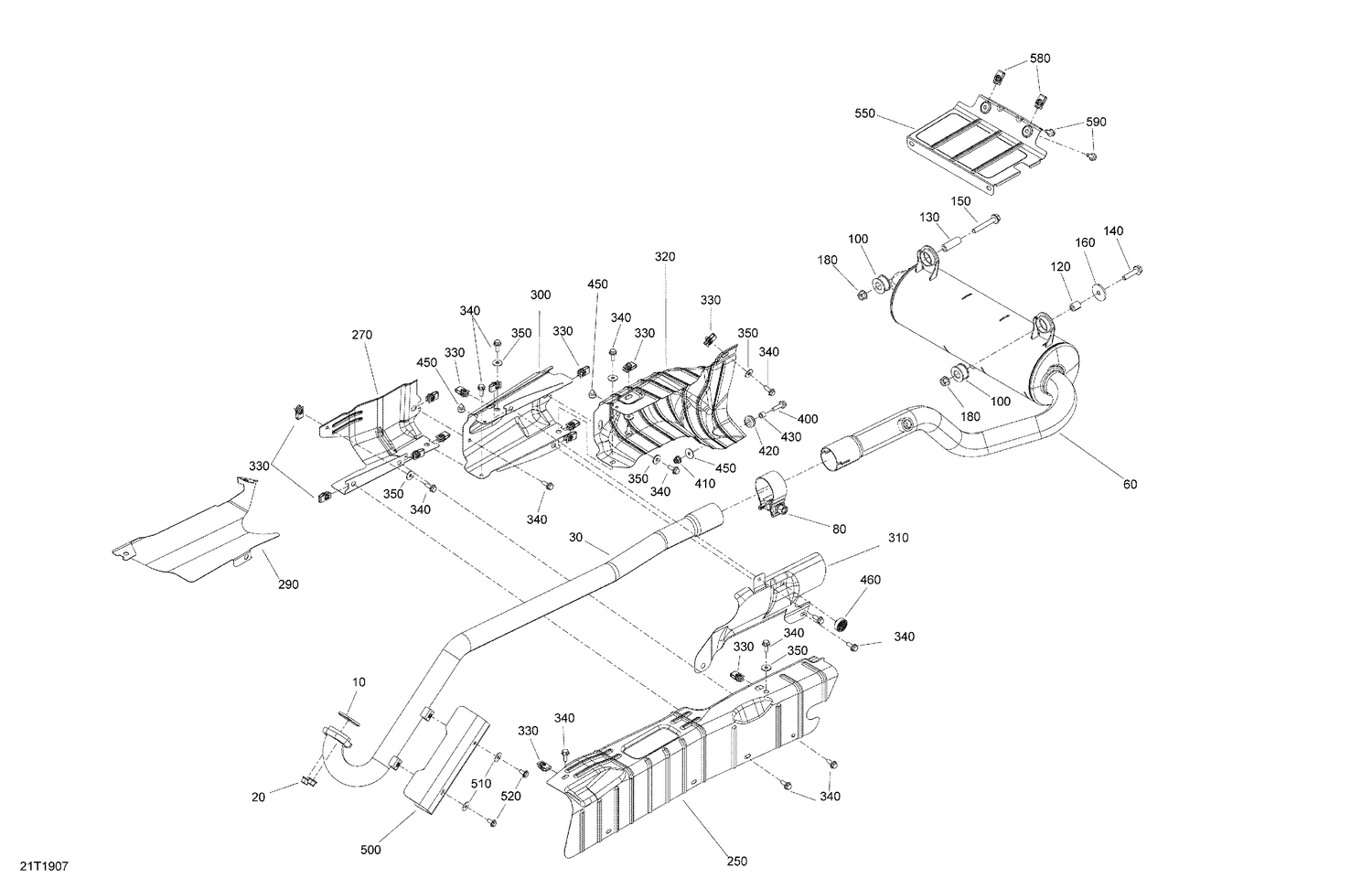 01- Exhaust 6X6
