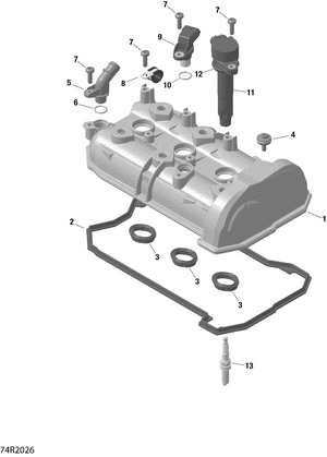 01- Valve Cover Schematic