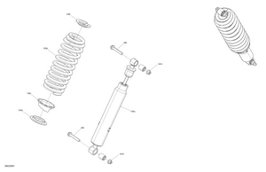 05- Suspension - Front Shocks Schematic