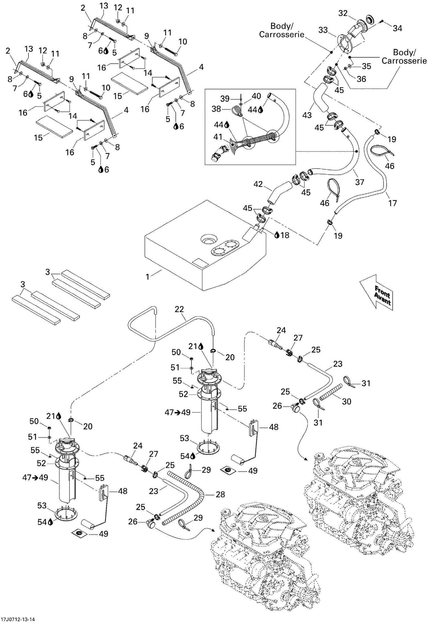 Assembly diagram