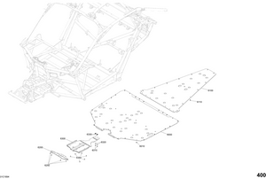 09- Body Parts - Carbon Black - Package Xrc - Floor Section Schematic
