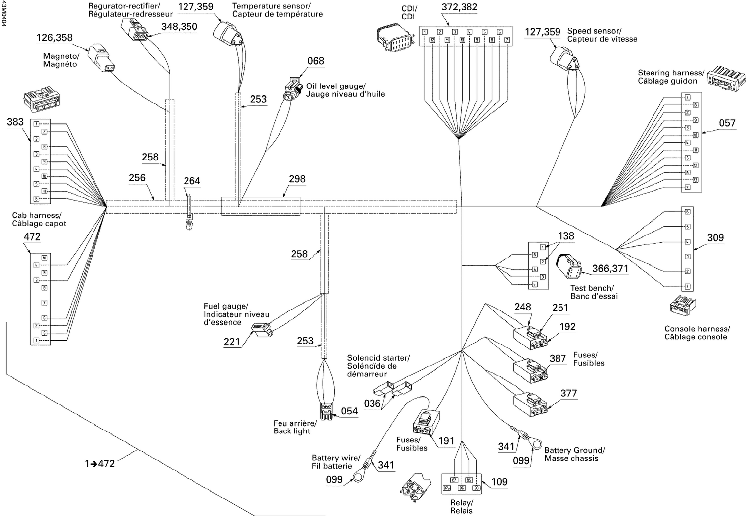 10- Frame Harness