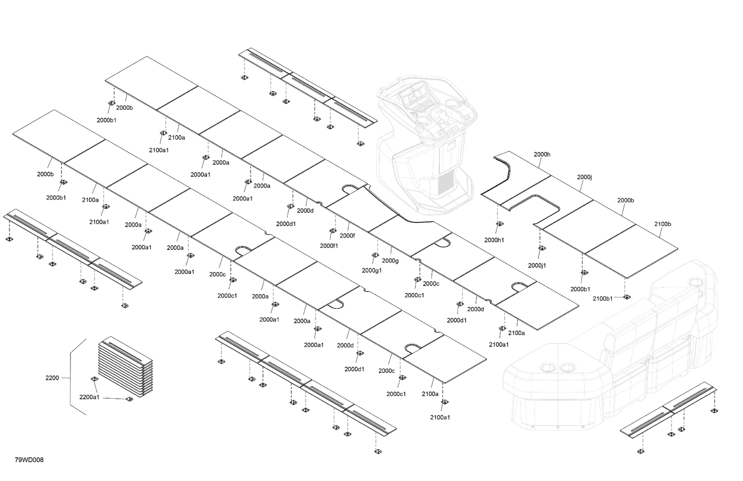 03- FLOORING - Deck Mat Kit