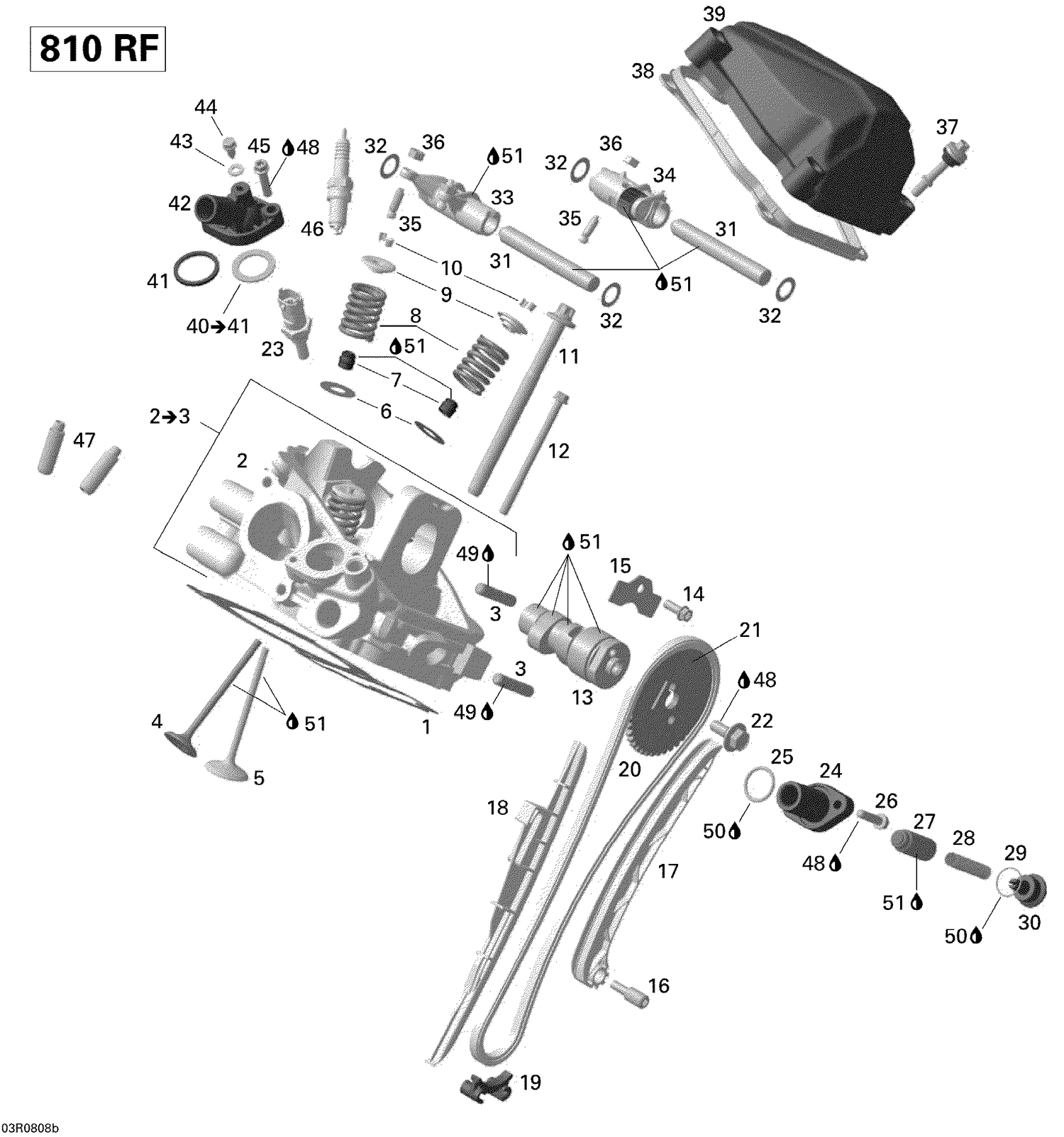 01- Cylinder Head, Rear