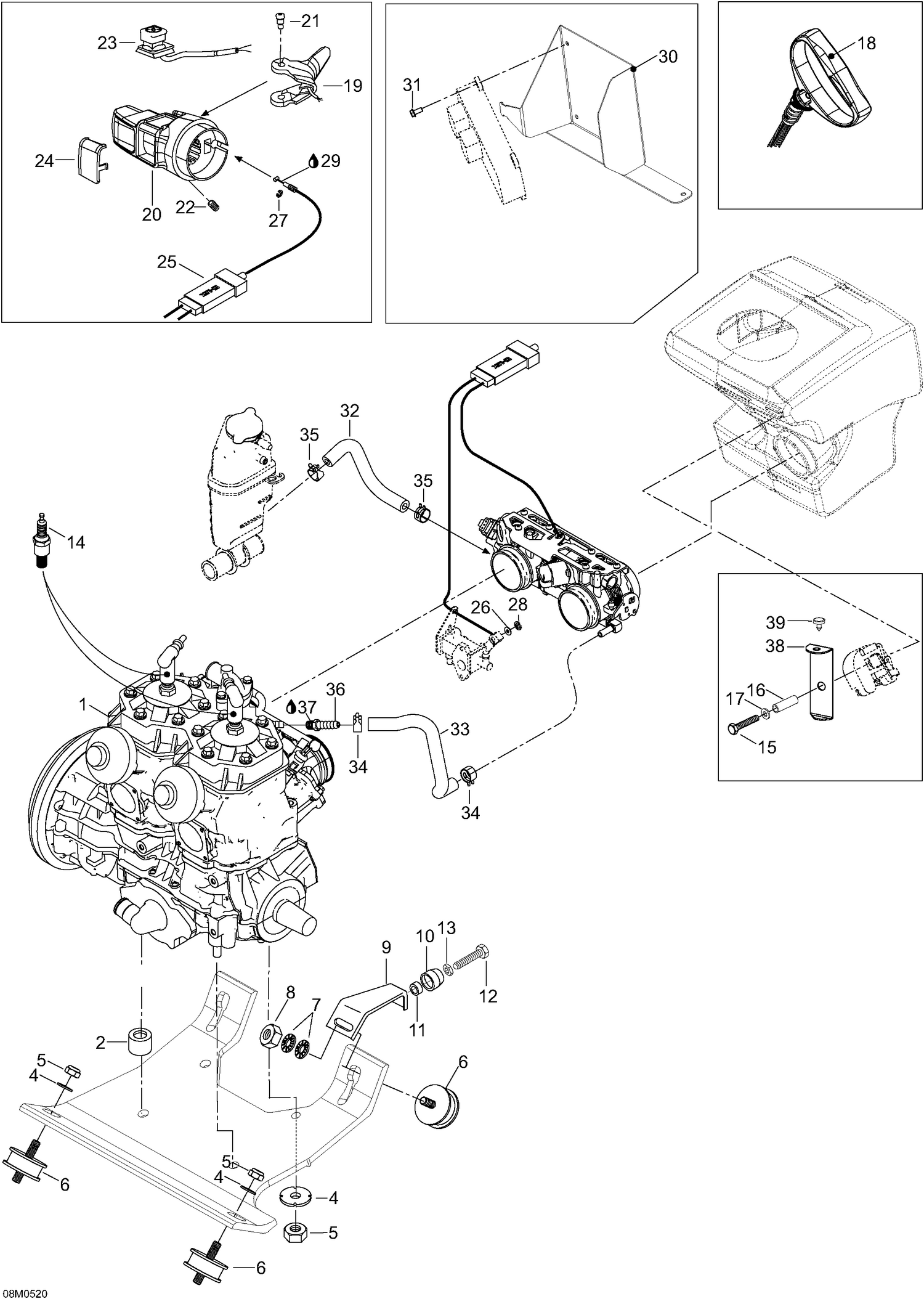 01- Engine And Engine Support