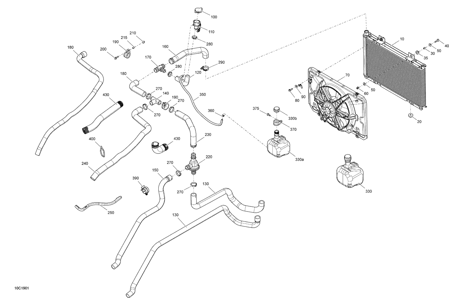 01- Cooling - 1000R EFI