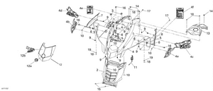 09- Front Fender International Schematic