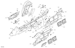 07- Body - Cab Interior - Back Wall Schematic