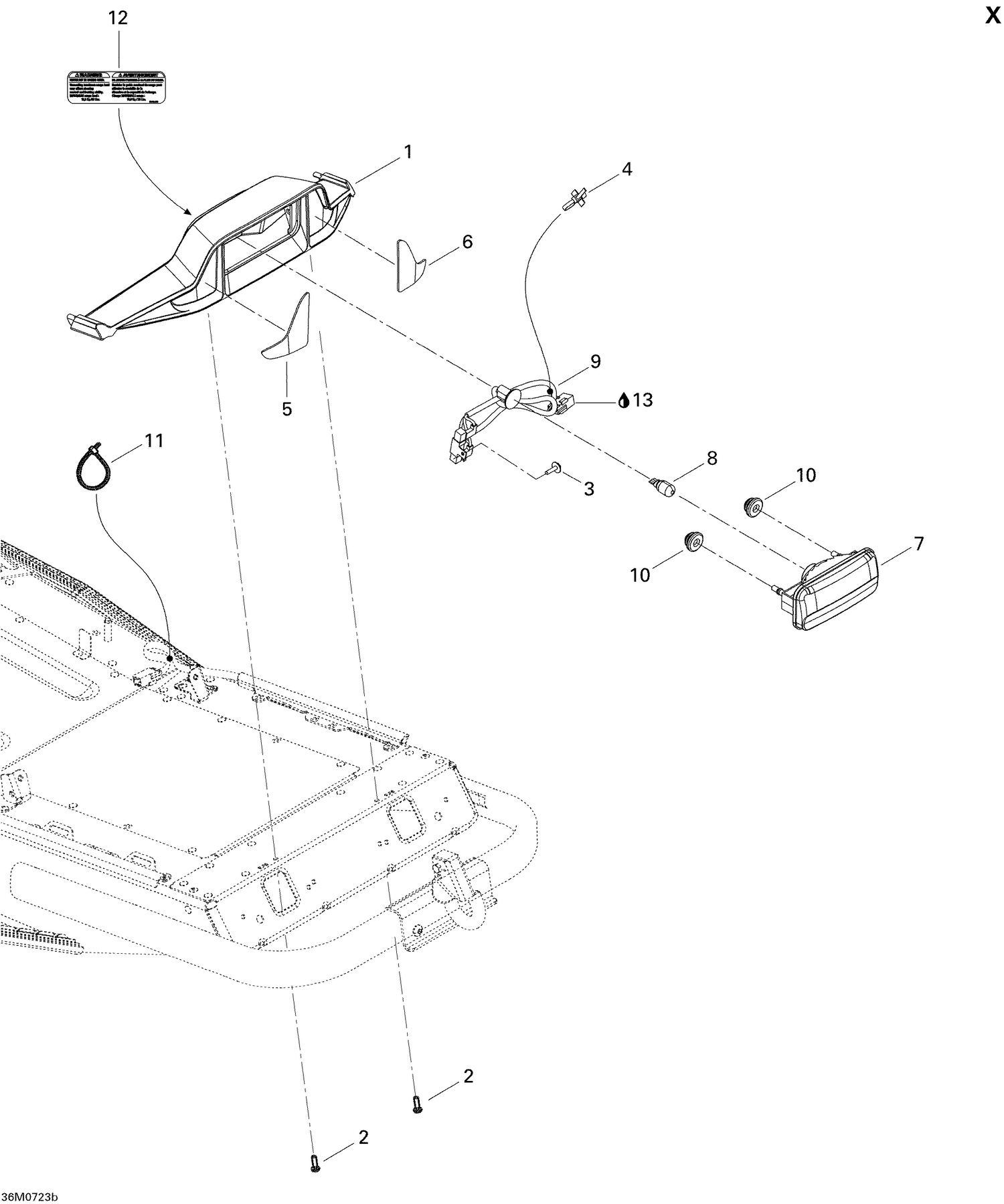 09- Luggage Rack X