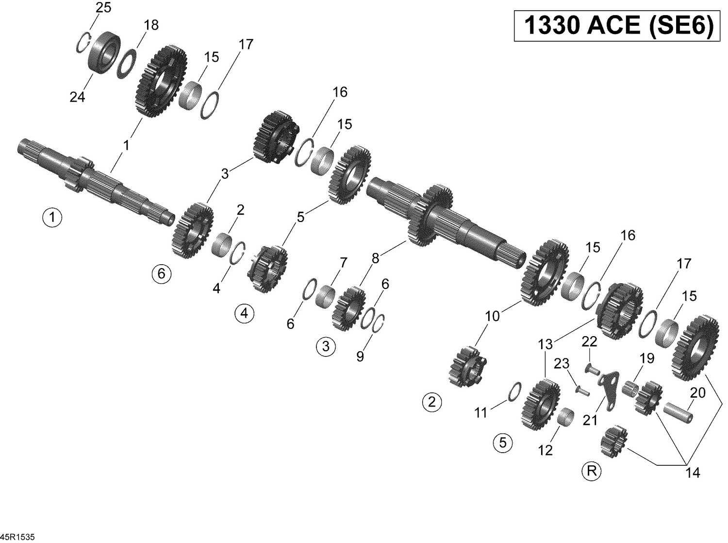 05- Gear Box _45R1535