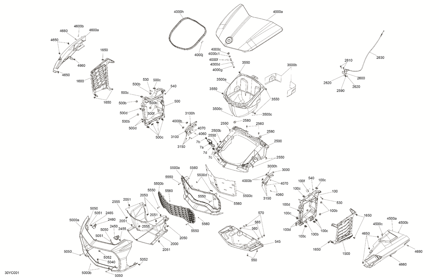 07- Body - Front Storage Tray
