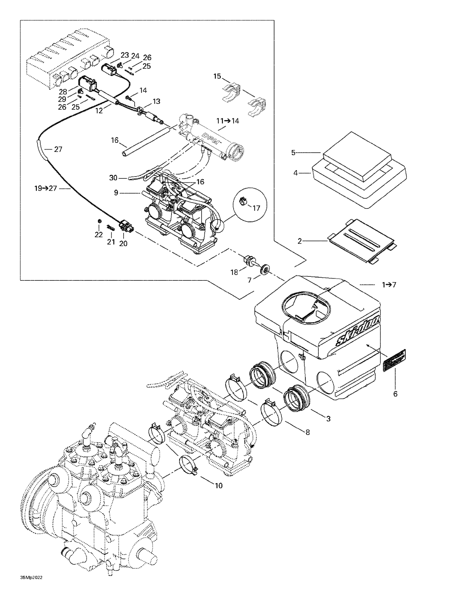 Assembly diagram