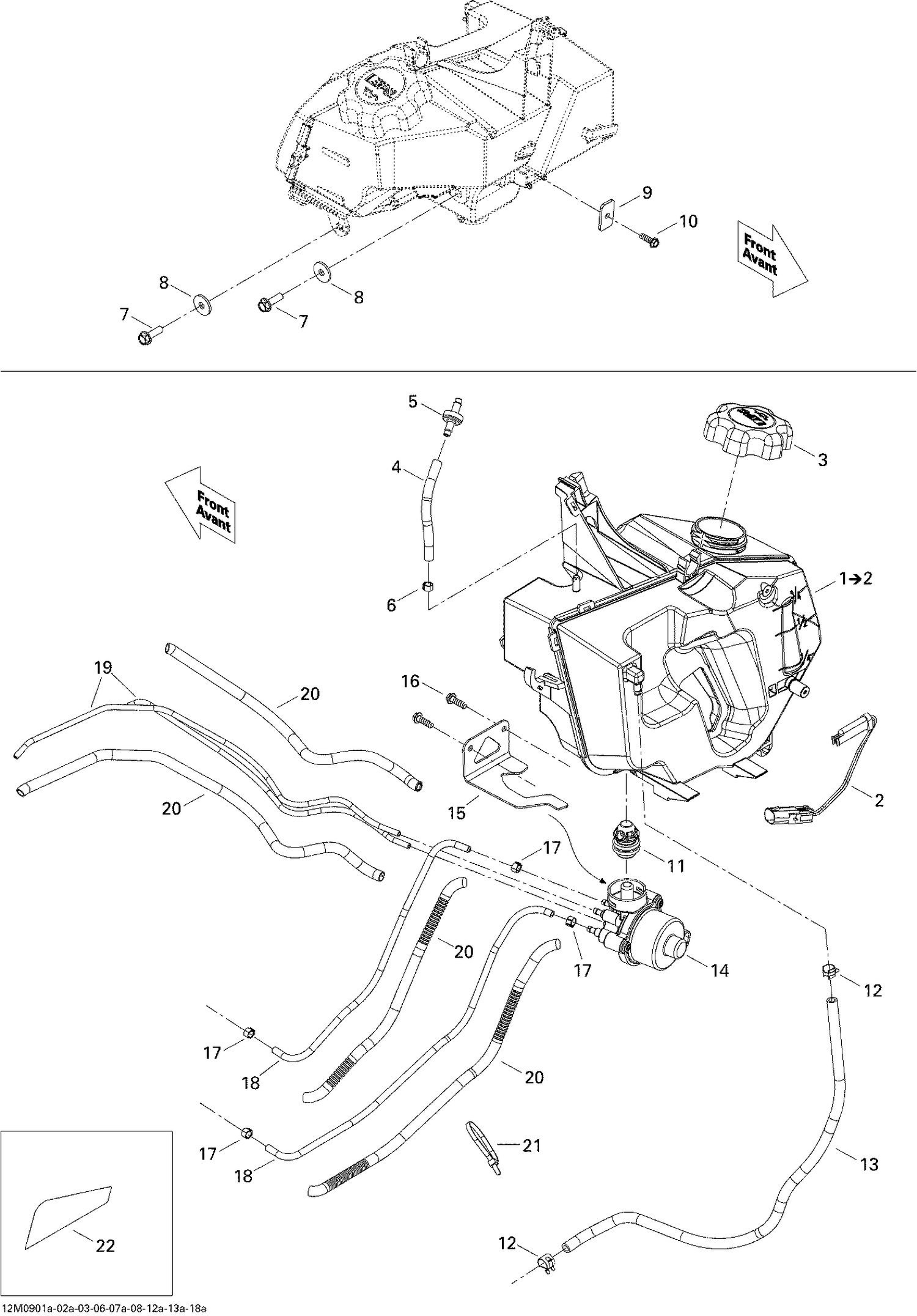 Assembly diagram