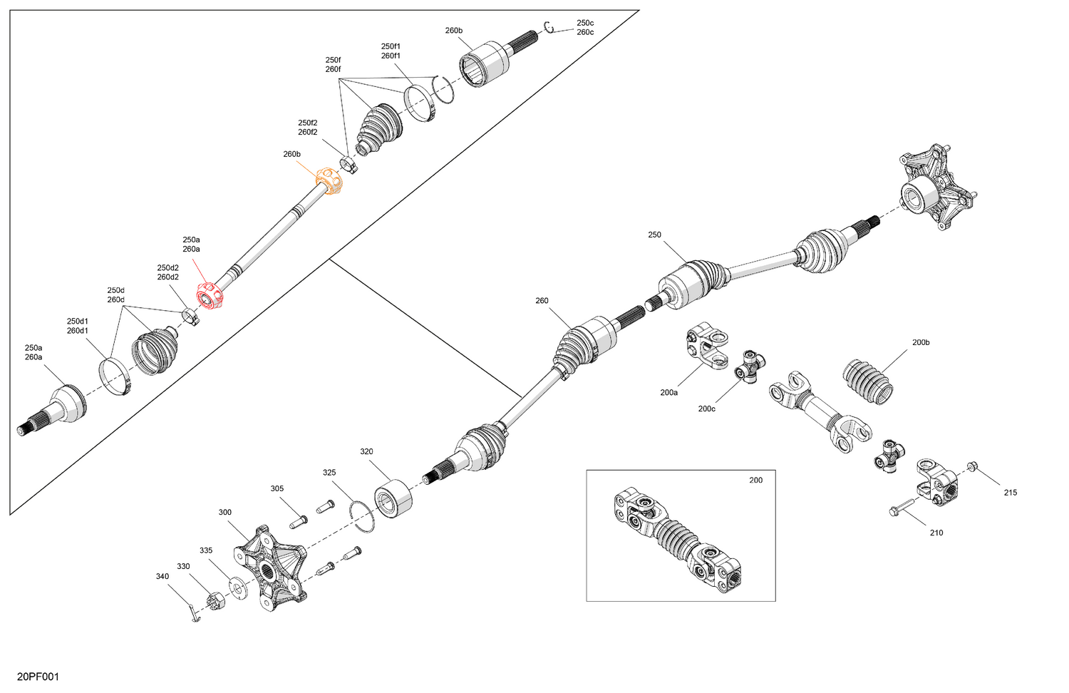 04- Drive - Front - Common Parts