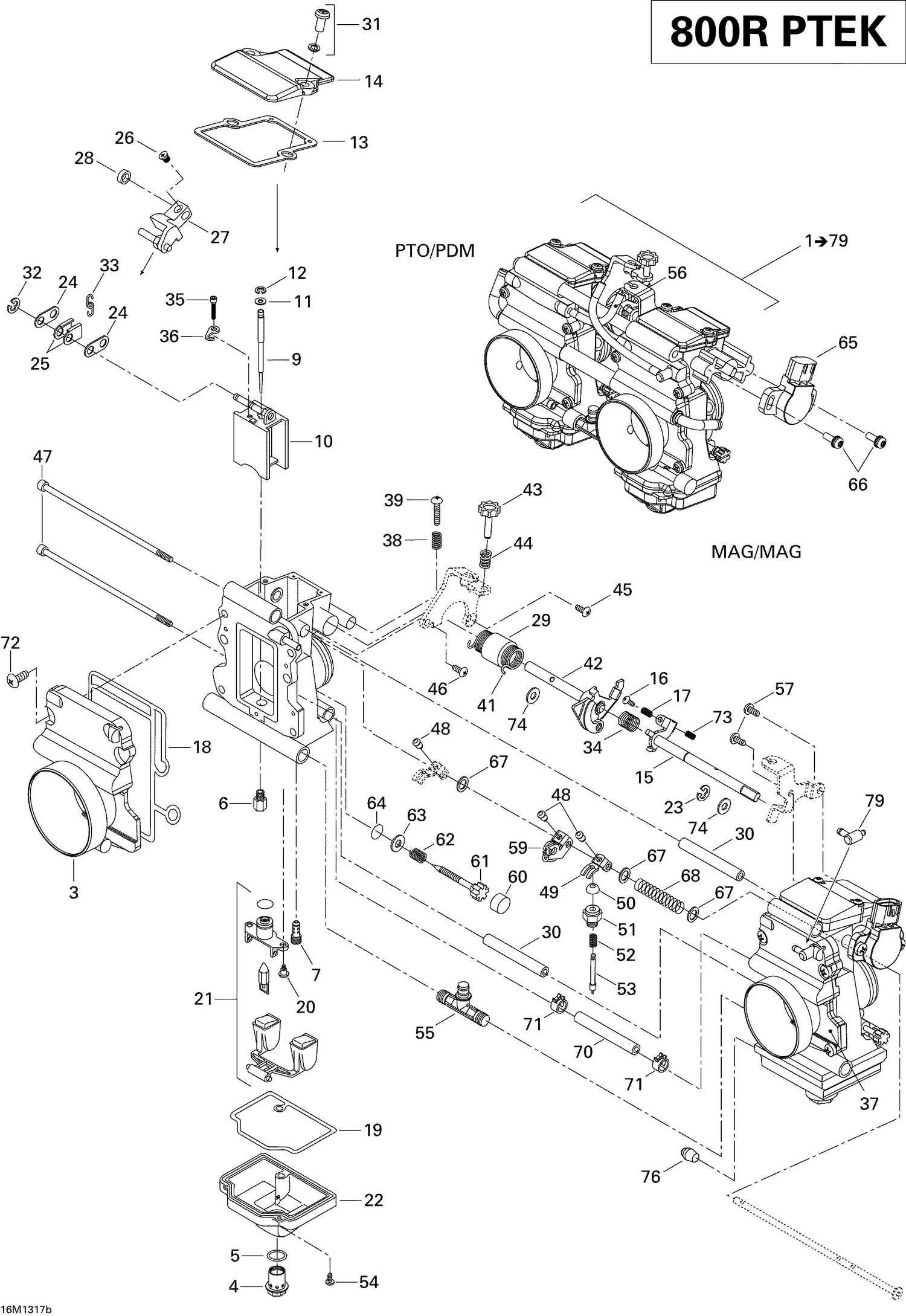 02- Carburetor 800RPTEK