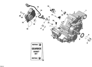 05- Gear Box And Components 420686217 - Except North Edition Schematic