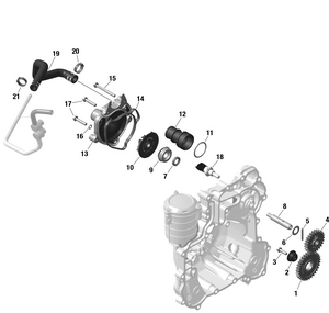 01- Rotax - Engine Cooling Schematic