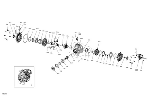 04- Drive - Front - Differential Parts Schematic