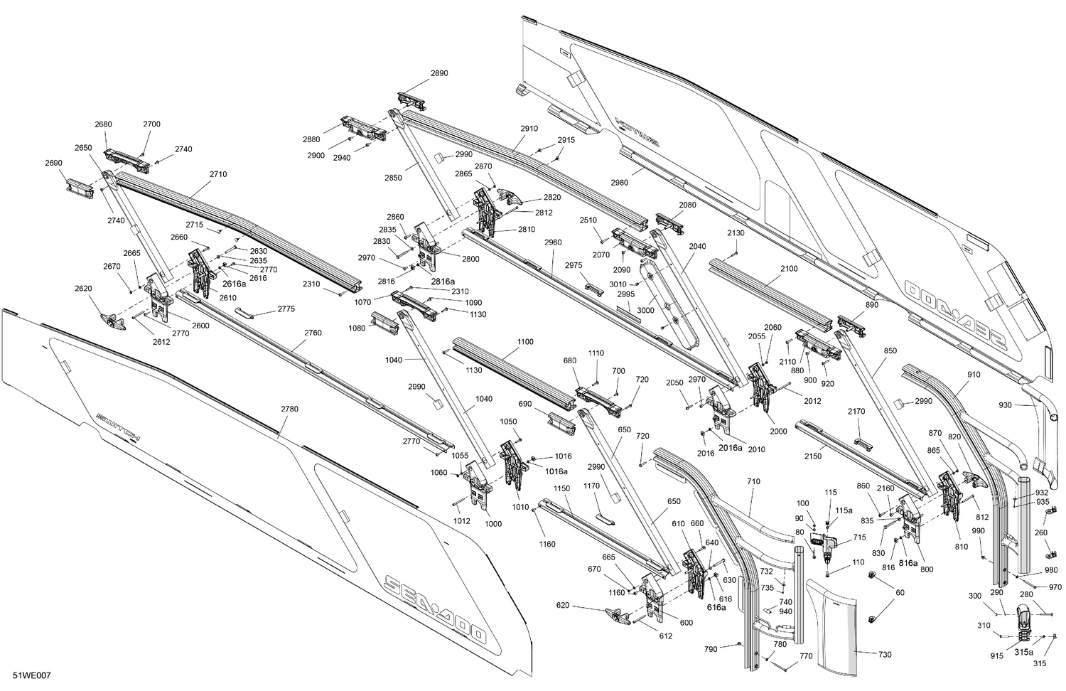 11- GUARD RAILS - System Assembly