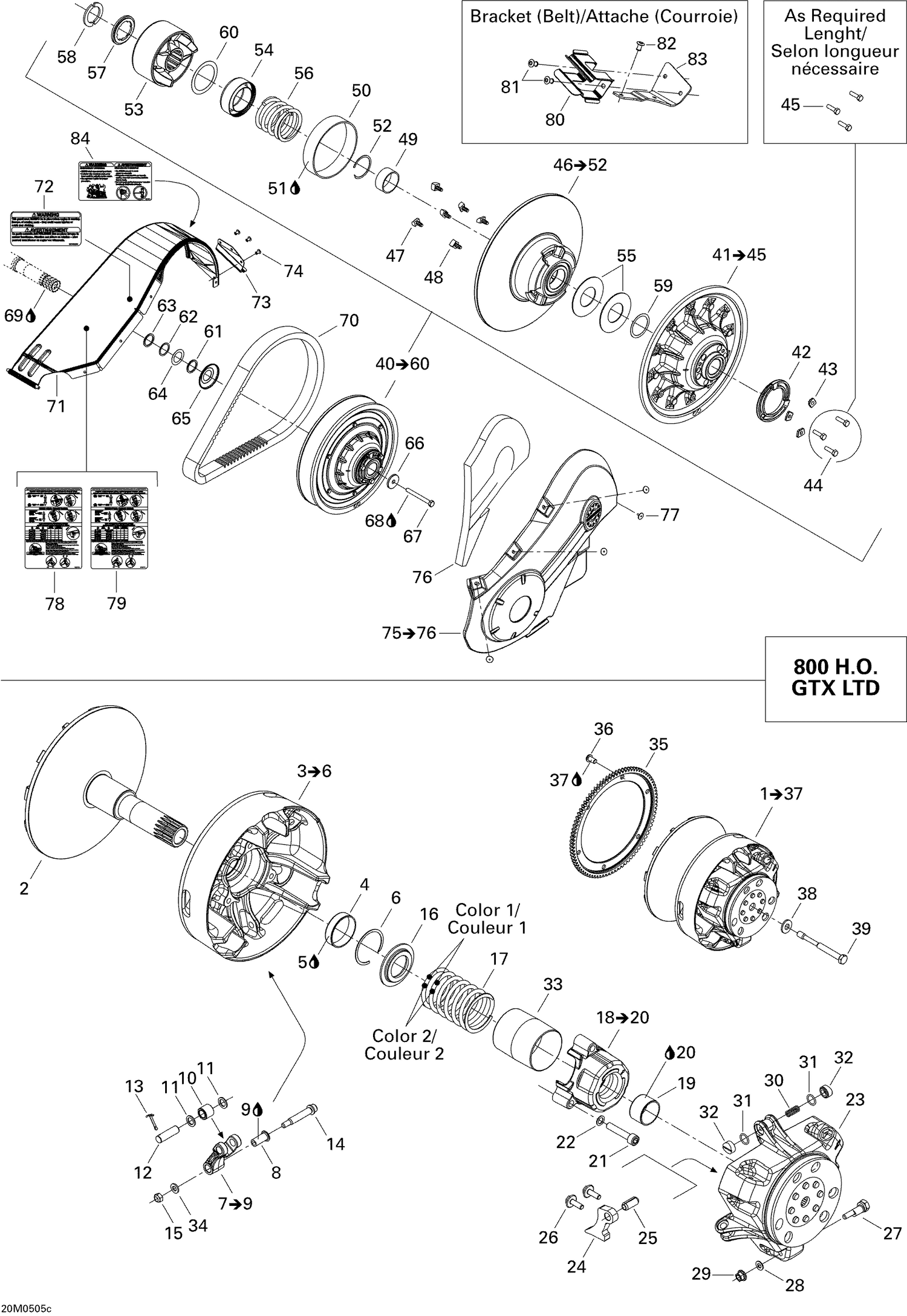 05- Driven Pulley 800HO