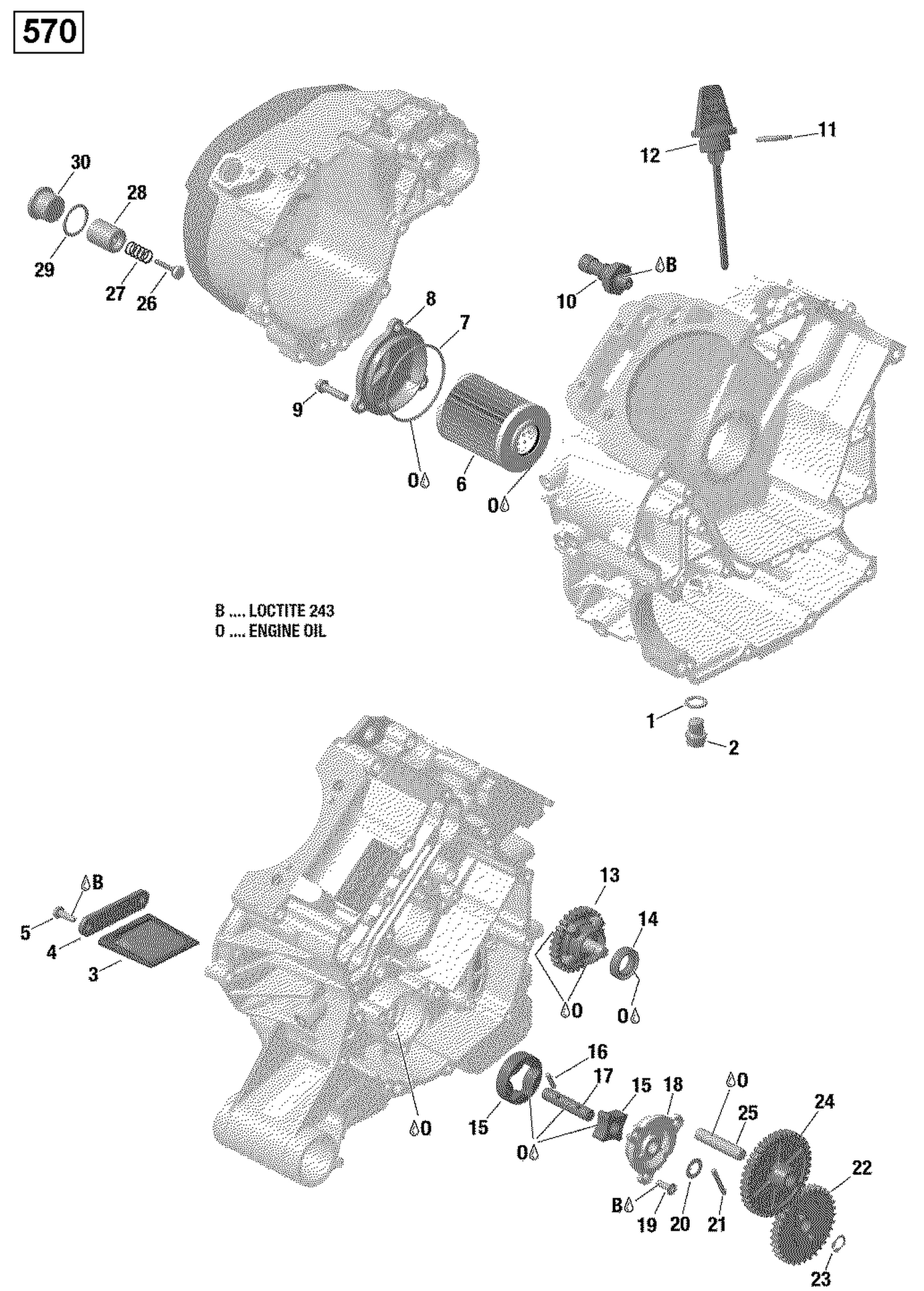 01- Engine Lubrication - 570 EFI